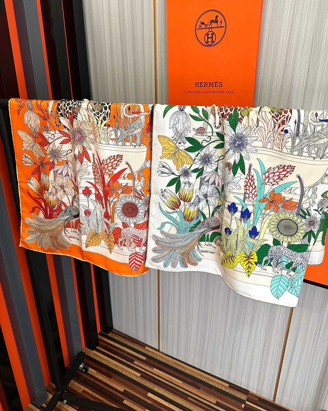 高版本。HERMES 2026【珍奇乐园】[太阳]精致卷边[嘴唇]品质感很显好[得意]好搭到上瘾的丝巾[色]带着不显山不