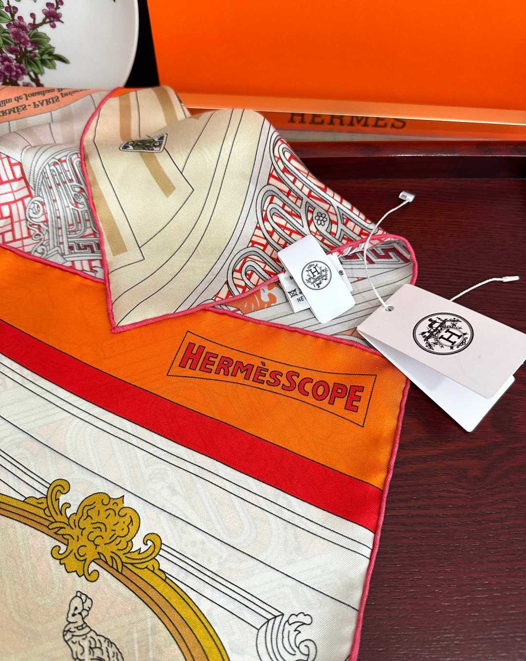 高品质2026HERMES 【24号之谜】[太阳]精致卷边[嘴唇]太美了品质感很显好[得意]好搭到上瘾的丝巾[色]带着不