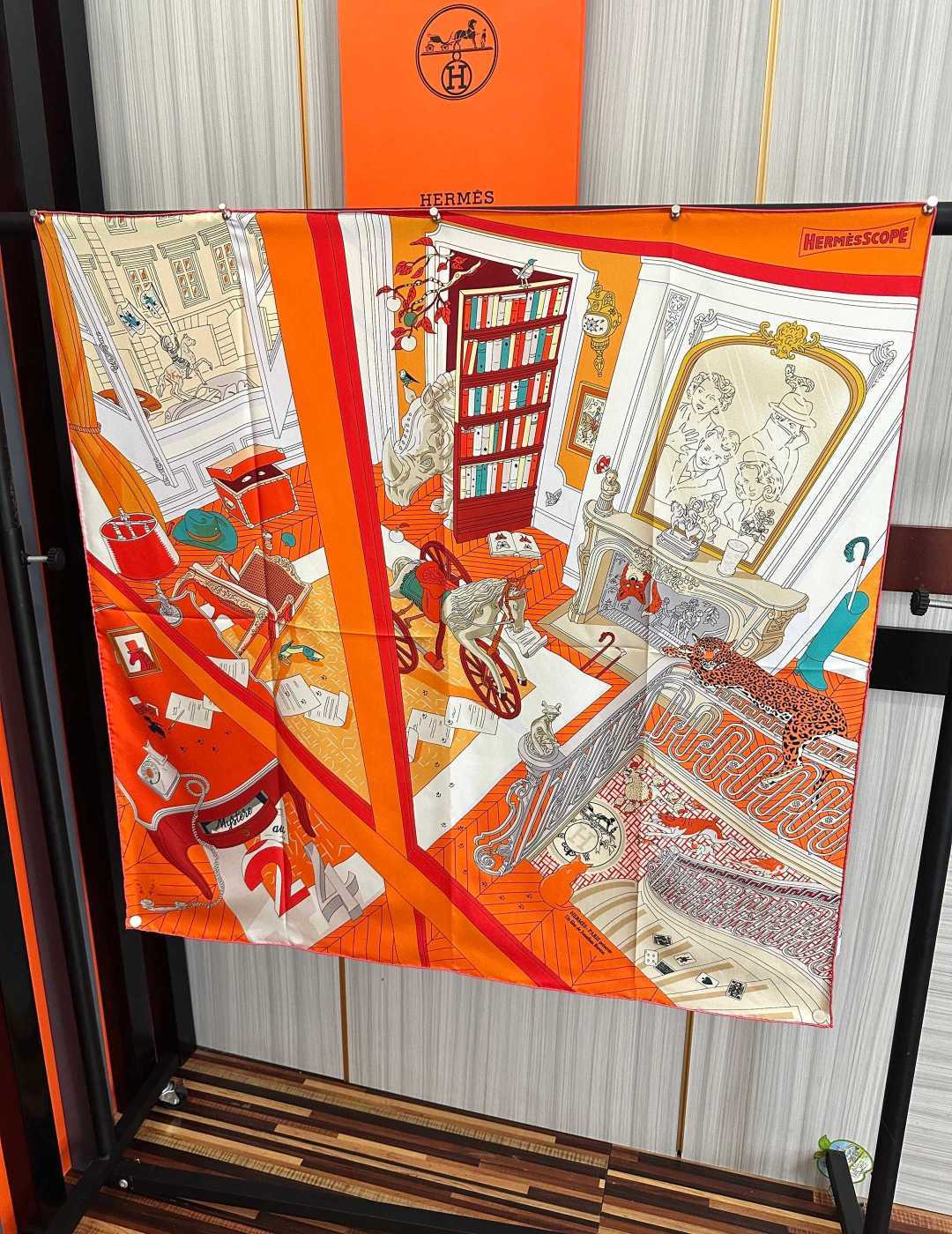 高品质2026HERMES 【24号之谜】[太阳]精致卷边[嘴唇]太美了品质感很显好[得意]好搭到上瘾的丝巾[色]带着不