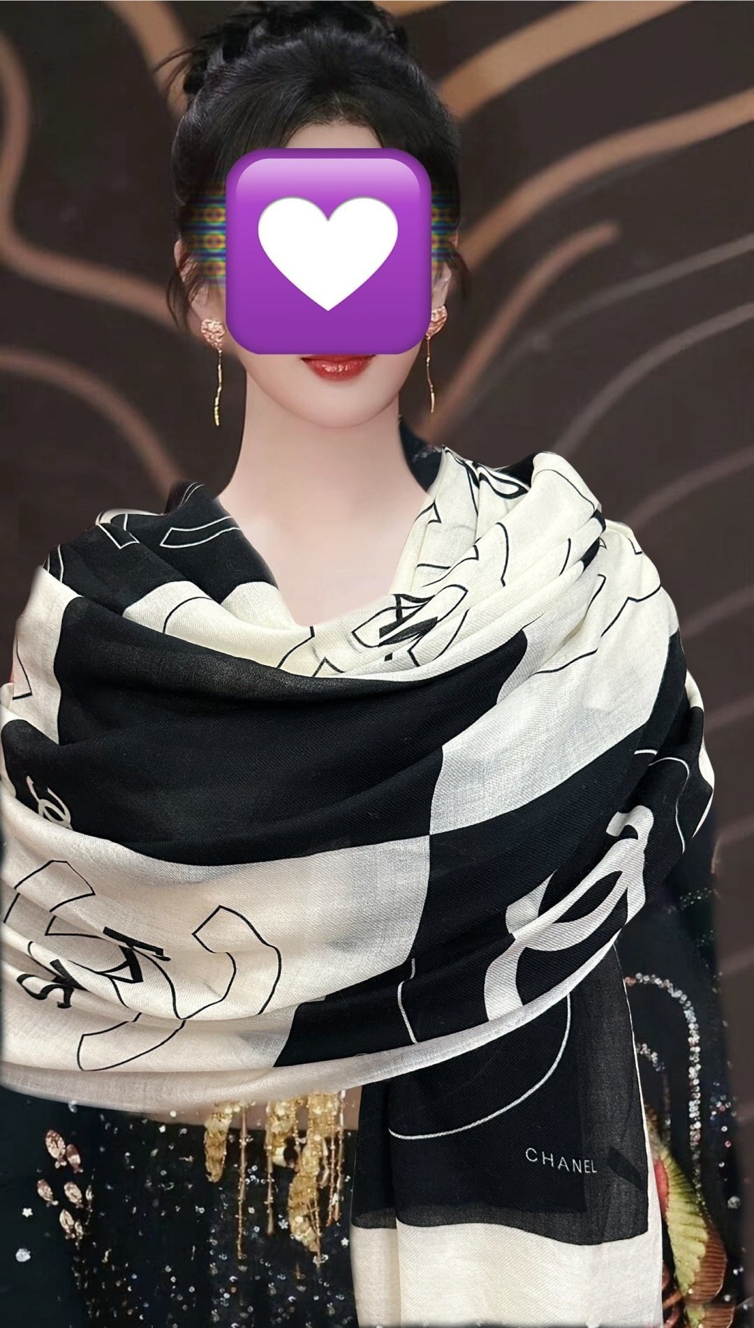 重磅推荐 小香2026 最新款 香奶奶【双c标志】必备款 顶级设计太美了,真心赞👍😘💍实物真心美 🎀披肩配以印花💓💃🏻无 重磅推荐 小香2026 最新款 香奶奶【双c标志】必备款 顶级设计太美了,真心赞👍😘💍实物真心美 🎀披肩配以印花💓💃🏻无