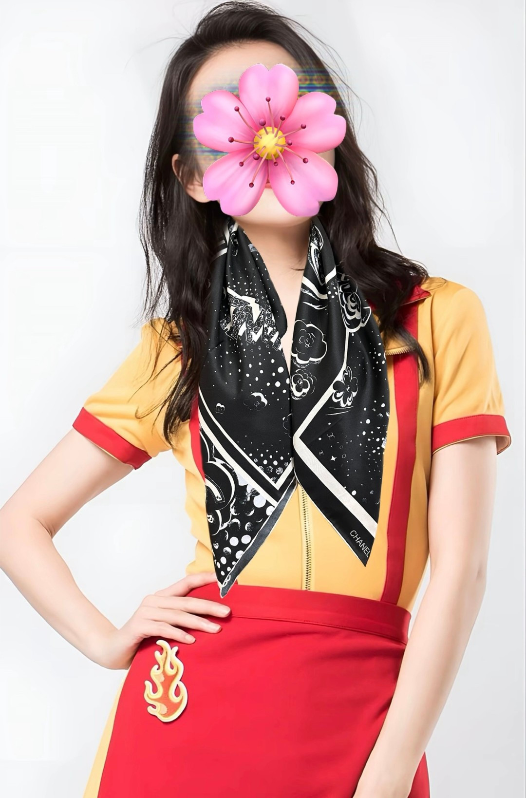 新款 香奈儿🌟【星星🌟涂鸦】2026太美了[庆祝]四季都可以用‼️真心美的让人非常非常心动 上身效果简直美翻了 品质非常