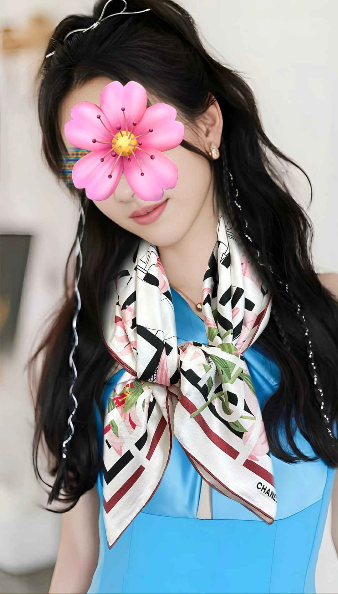🔥新款 小香🌟ZG同步[庆祝]真心美的让人非常非常心动 上身效果简直美翻了 品质非常完美👍‼️ 整个围巾给人气场的同时又