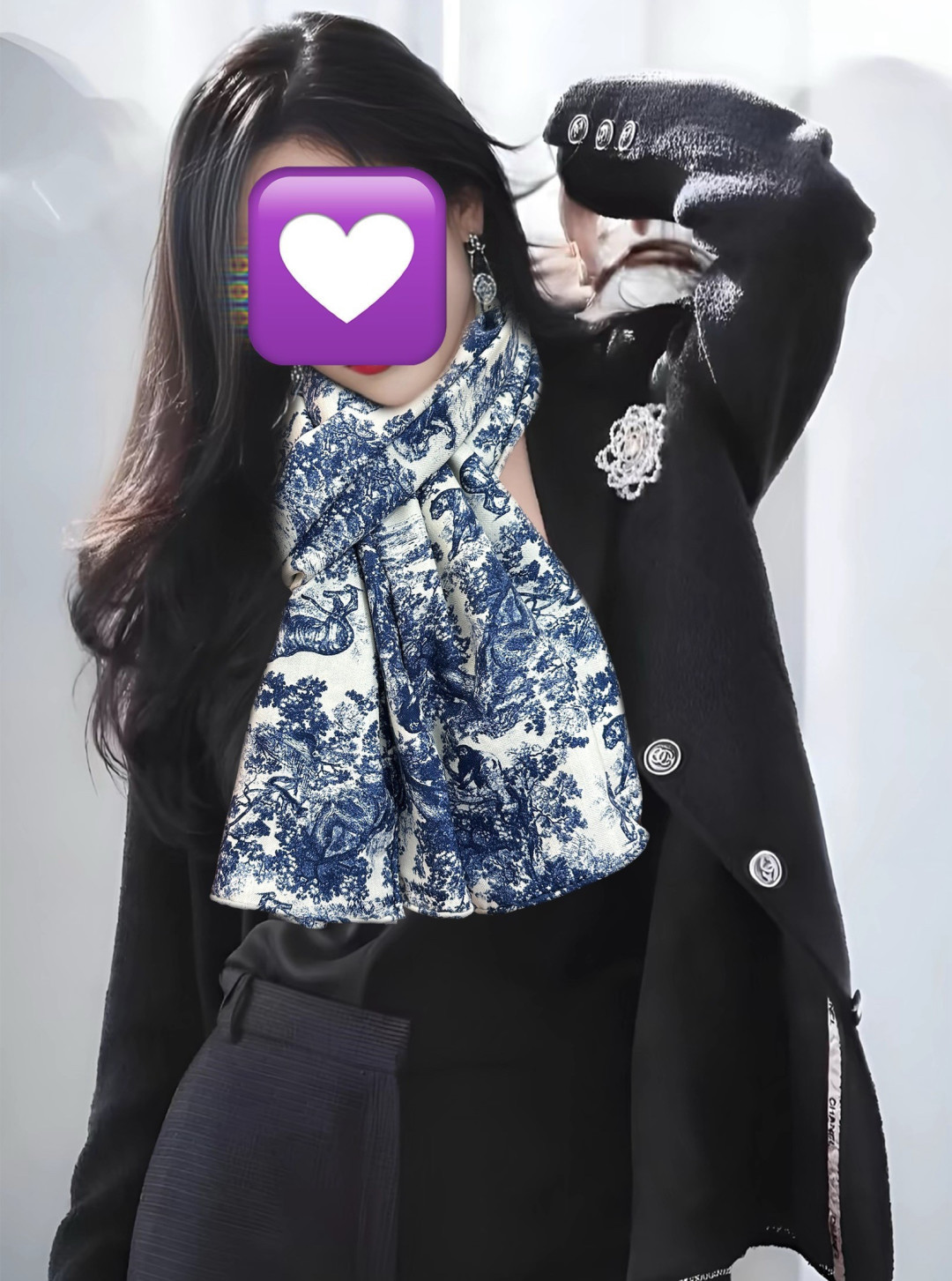 新款 2026迪奥🔥双面同色【动物丛林】最流行的花型 太美了[吃瓜]下手一定要快[嘴唇]四季都可以用[勾引]真心美的让人