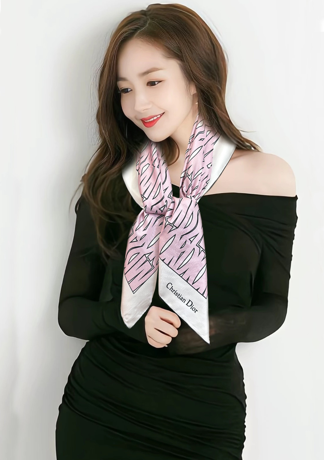 🔥Dior Chardons 2026新款 图案印花[得意]展示象征着保护[色]韧性和自由的苏格兰[庆祝]采用粉色和蓝色