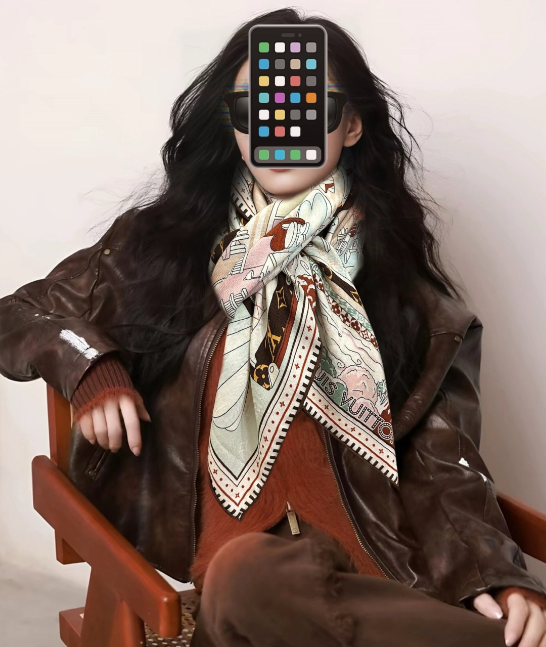 新款LV 2026今年的爆款【双面同色】经典优雅[礼物]~气质到骨子里[色]新一季的面料超高级，真心超级柔软，丝丝顺滑[
