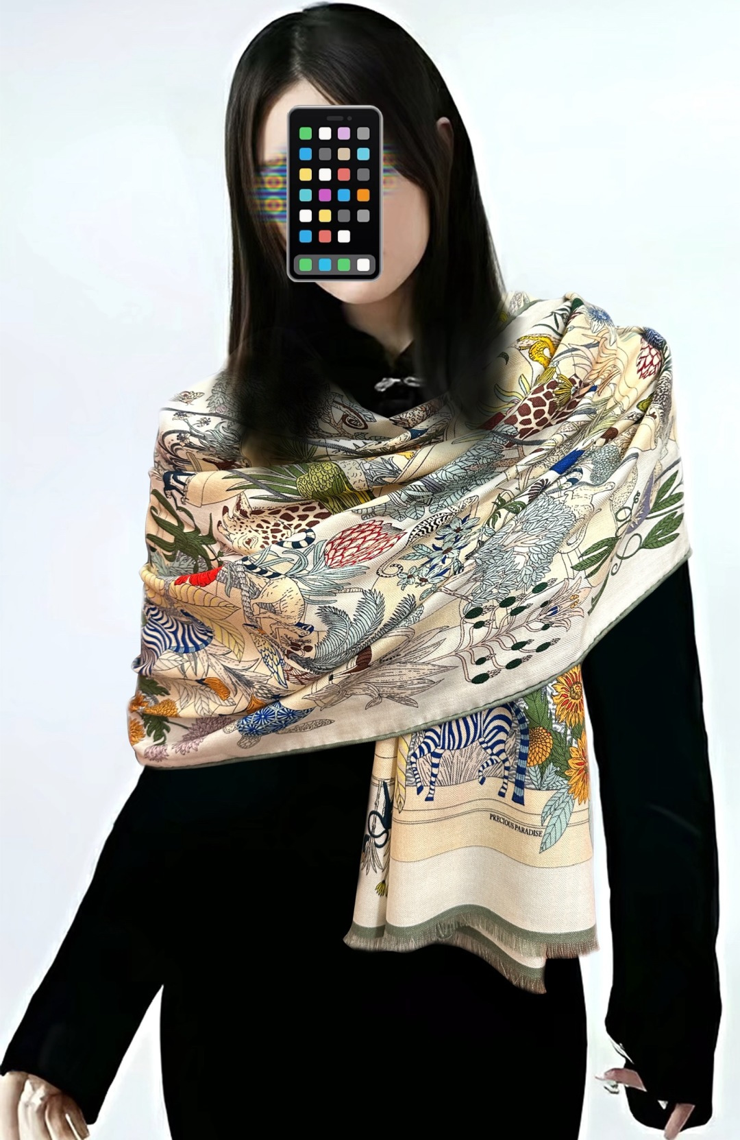 🆕 🔥新款 2026爱马士【双面同色印花】[吃瓜]下手一定要快[嘴唇]四季都可以用[勾引]真心美的让人非常非上身效果简直
