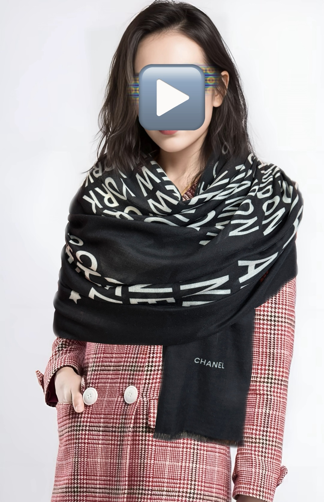 🆕 新款🔥香奈儿[嘴唇]ZG同步 2026最新款必备款 顶级设计太美了，真心赞👍😘💍实物真心美 🎀披肩配以印花💓💃🏻无论