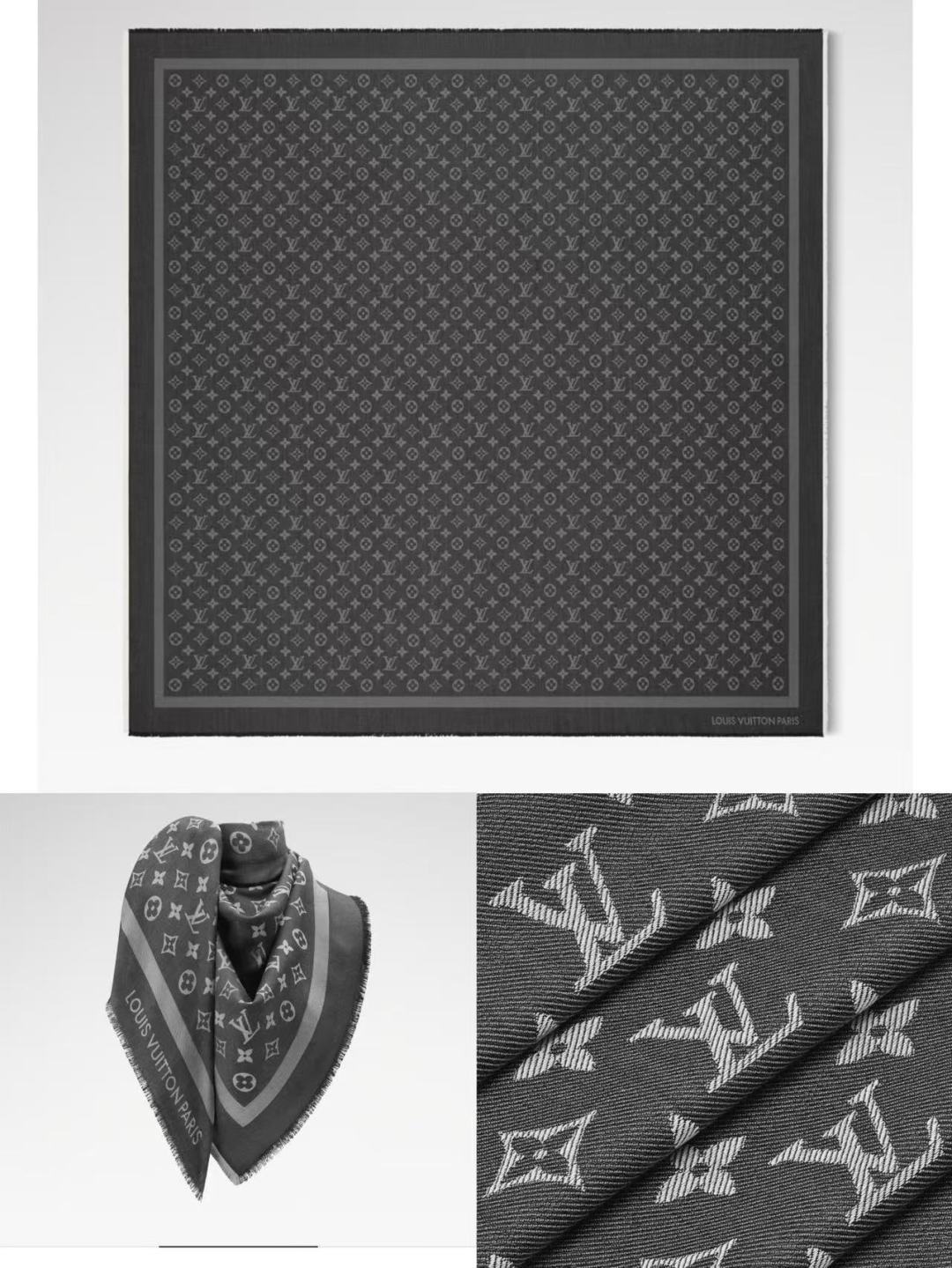 🆕 🔥新款2026 LV 披肩大方巾[得意]ZG同步 采用羊绒+丝绸配色+经典Logo[庆祝]品牌感满满计[强]双面设计