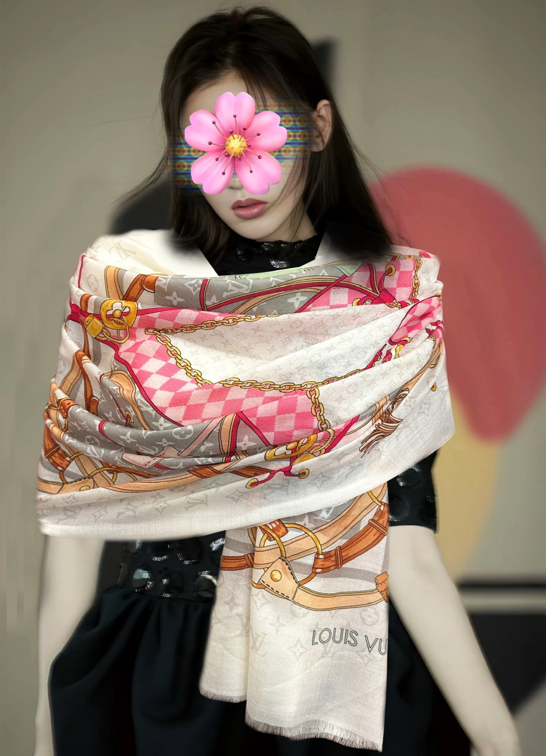 🔥新新 L v家 2026今年最流行的款式[得意]真心赞👍😘💍实物真心美 🎀披肩配以印花💓💃🏻无论设计喷绘都是非常到位☀