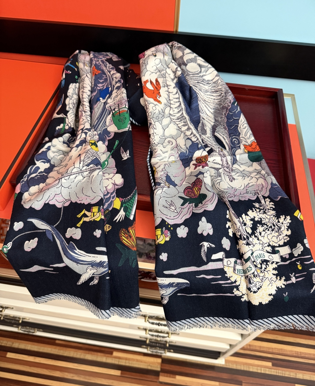 🔥爱马仕 2026【双面同色海浪🌊之家】太美了[吃瓜]下手一定要快[嘴唇]四季都可以用[勾引]真心美的让人非常非上身效果