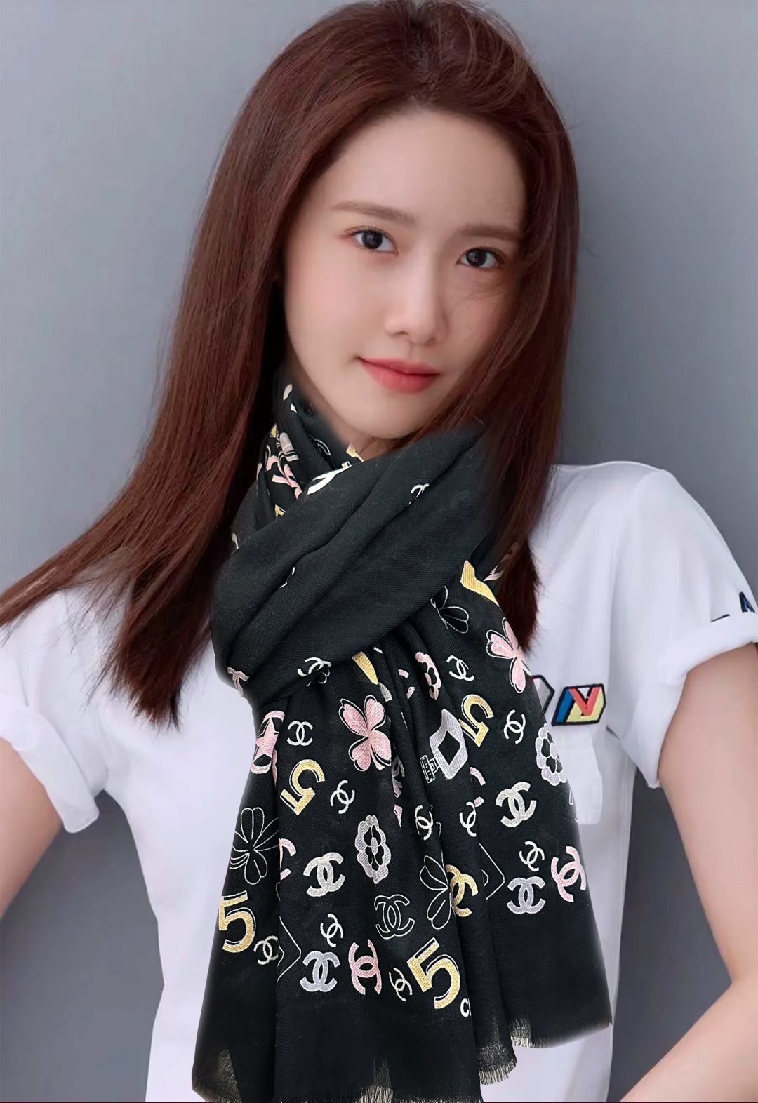 🔥爆款小香太美了[嘴唇]2026最新款【5号香水瓶】必备款 顶级设计太美了，真心赞👍😘💍实物真心美 🎀披肩配以印花💓💃🏻