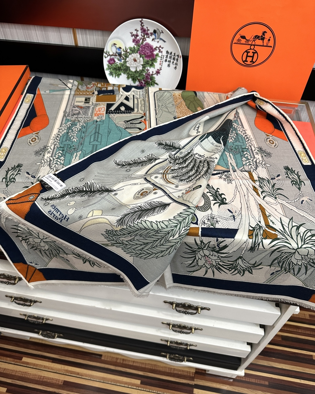 新款爱马仕🔥【双面同色】太美了[吃瓜]下手一定要快[嘴唇]四季都可以用[勾引]真心美的让人非常非上身效果简直美翻了 品质