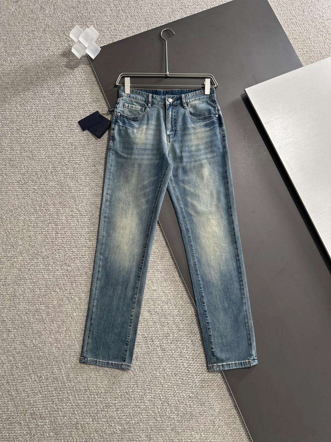  PRADA 🇫🇷 2025🔥🔥新款现货上市，原单爆款牛仔裤👖超级定制款，原版五金，超级重工工艺，版型超