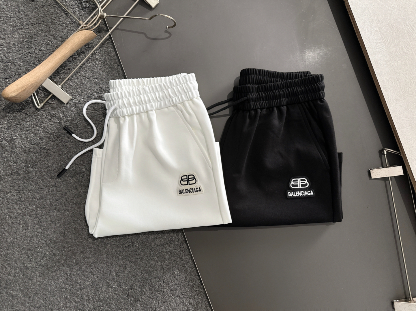New Summer Shorts: High-quality Cotton, Fashionable Design, Classic Logo, Hardware Detail, Sizes M-XXXL - 图片 2