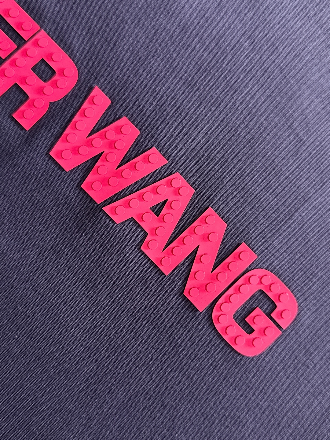 2025 Wang SS Round-T-Shirt: Comfortable, Durable, Classic Logo Design, Original Craft - 图片 6