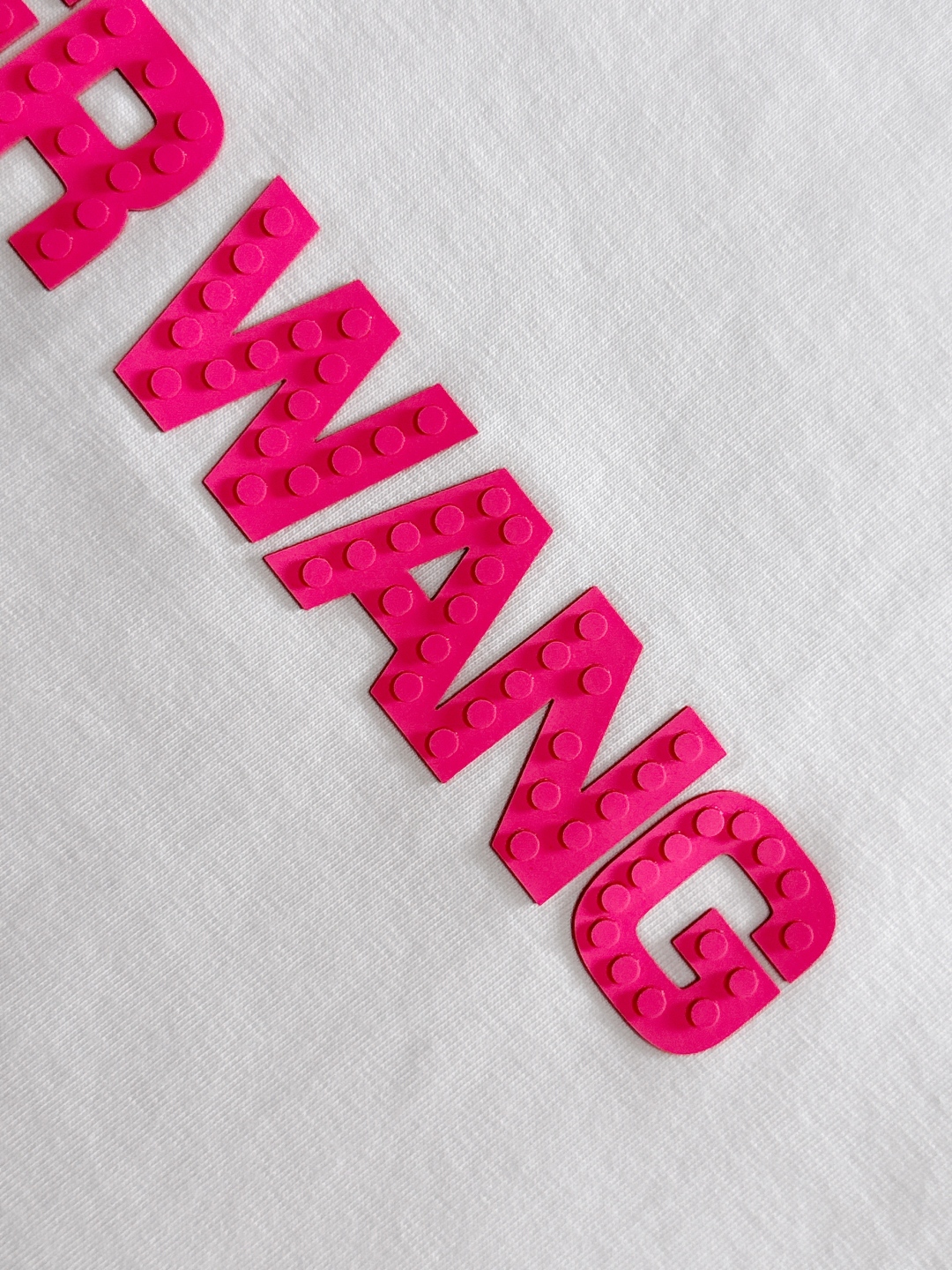 2025 Wang Spring/Summer Round T-Shirt: Comfortable, Durable, Classic Logo Design - 图片 6