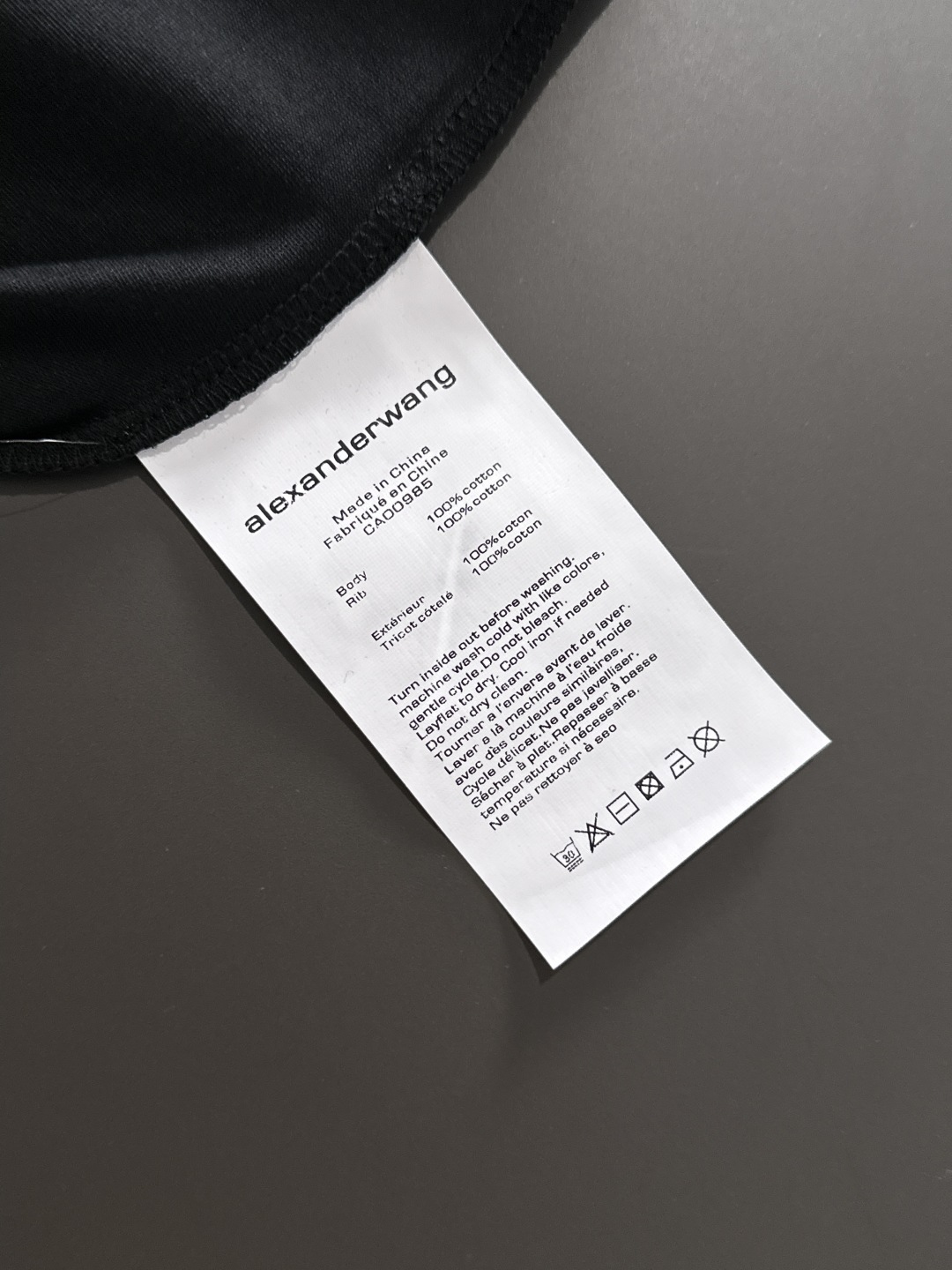 “2025 Wang SS Spring/Summer Round T-Shirt: Comfortable, Durable, Classic Design, Various Sizes” - 图片 8