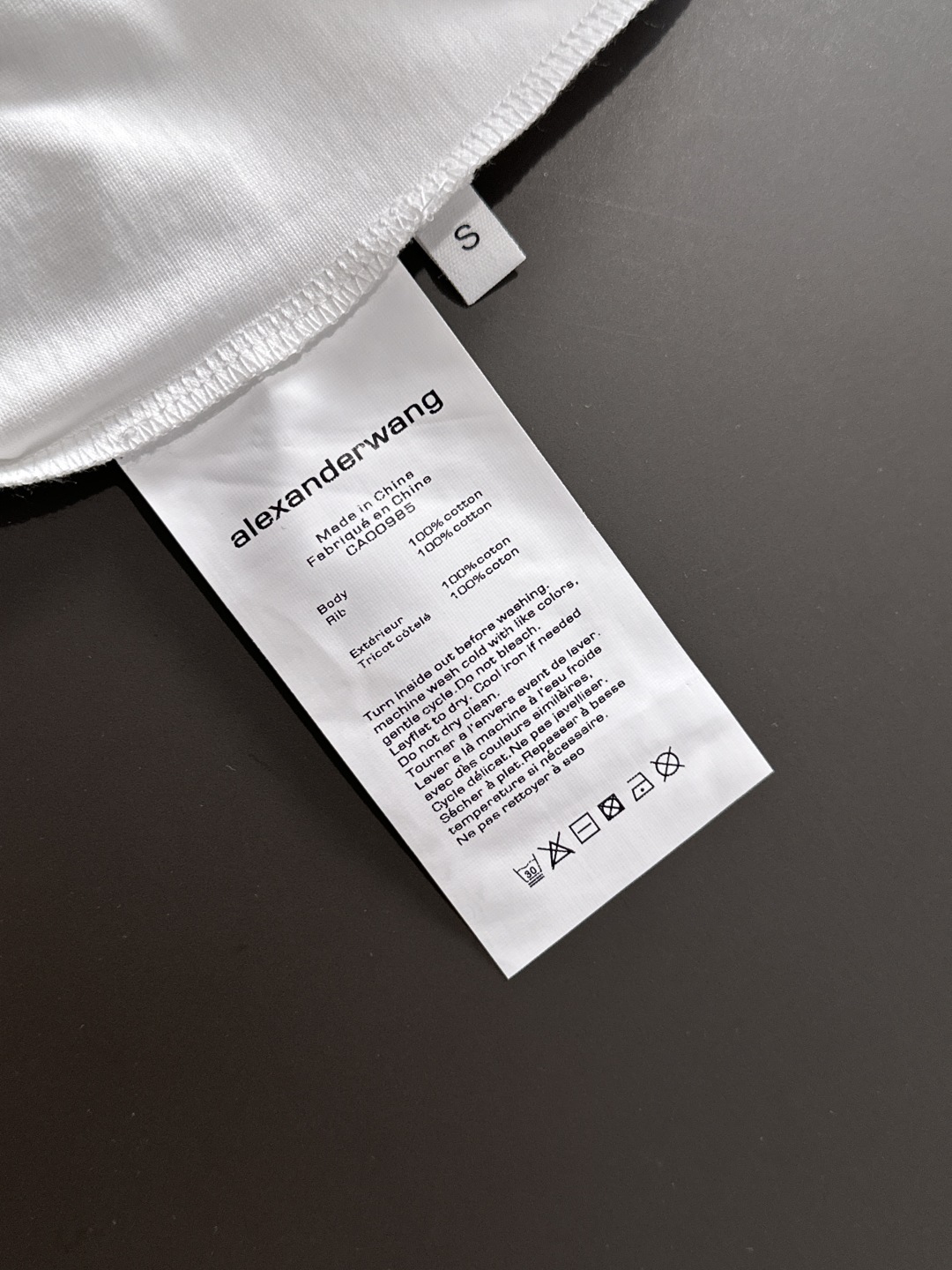 2025 Wang Spring/Summer Round T-Shirt: Comfortable, Durable, Classic Logo Design - 图片 8