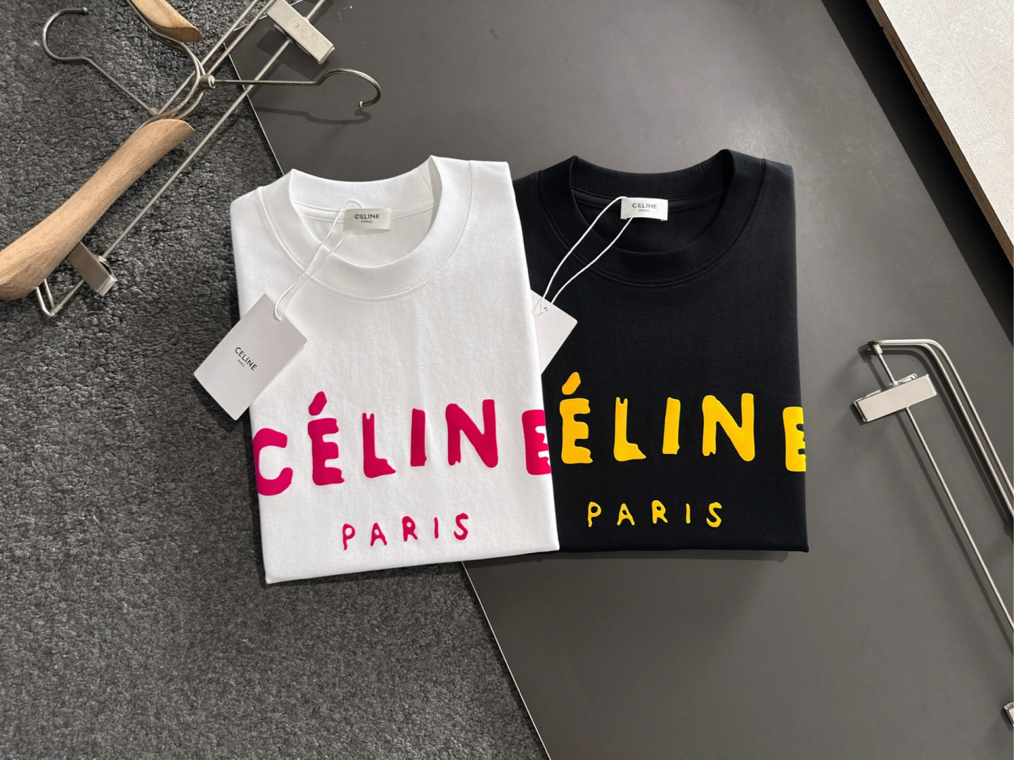 “2025SS CEL Spring/Summer T-Shirt: Comfortable, Durable, Classic Logo Design, Various Sizes” - 图片 2