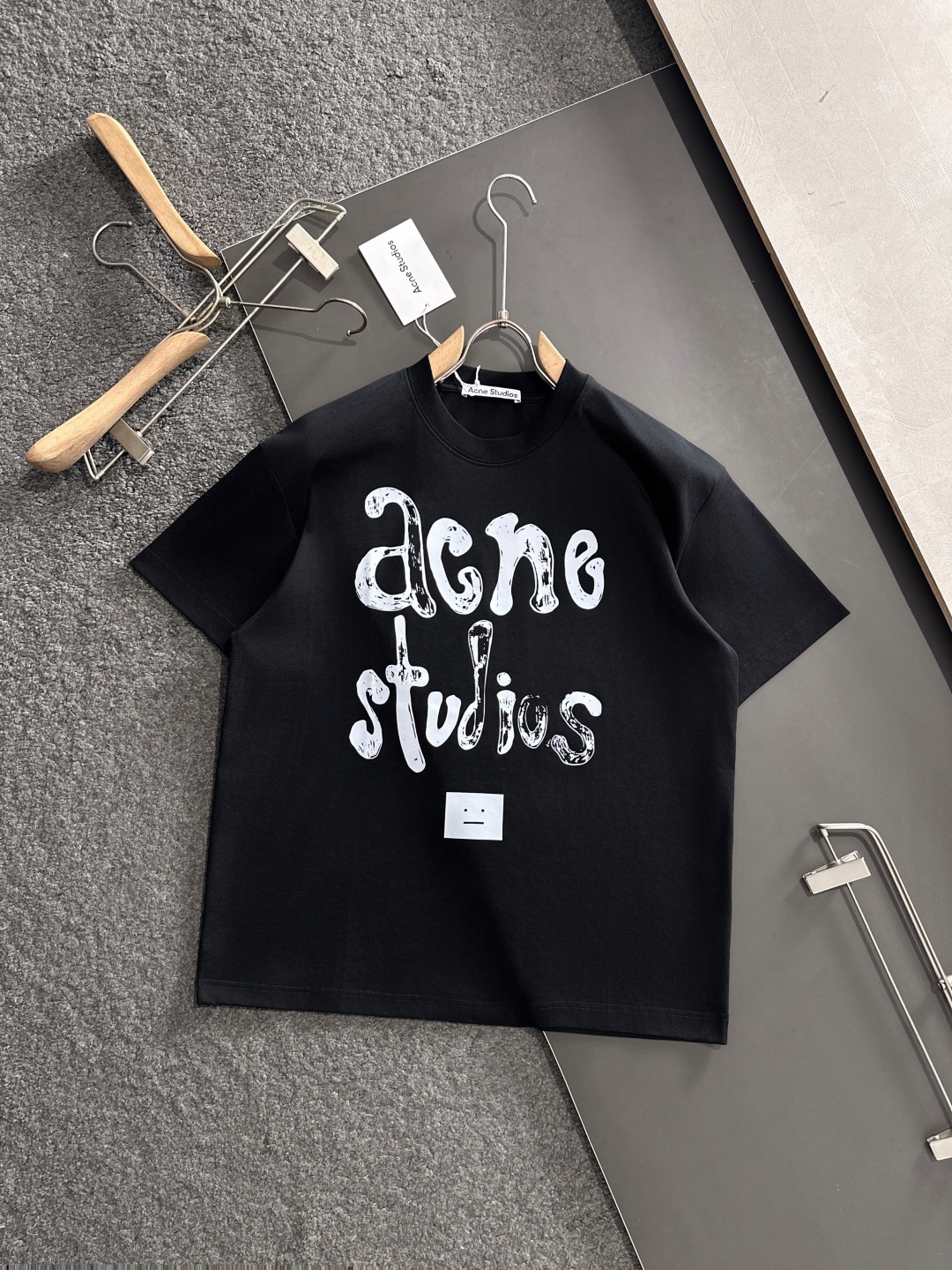 ACEN 2025SS Spring/Summer T-Shirt: Cosmopolitan, Durable, Classic Logo Design, Male Sizes S-XL - 图片 1