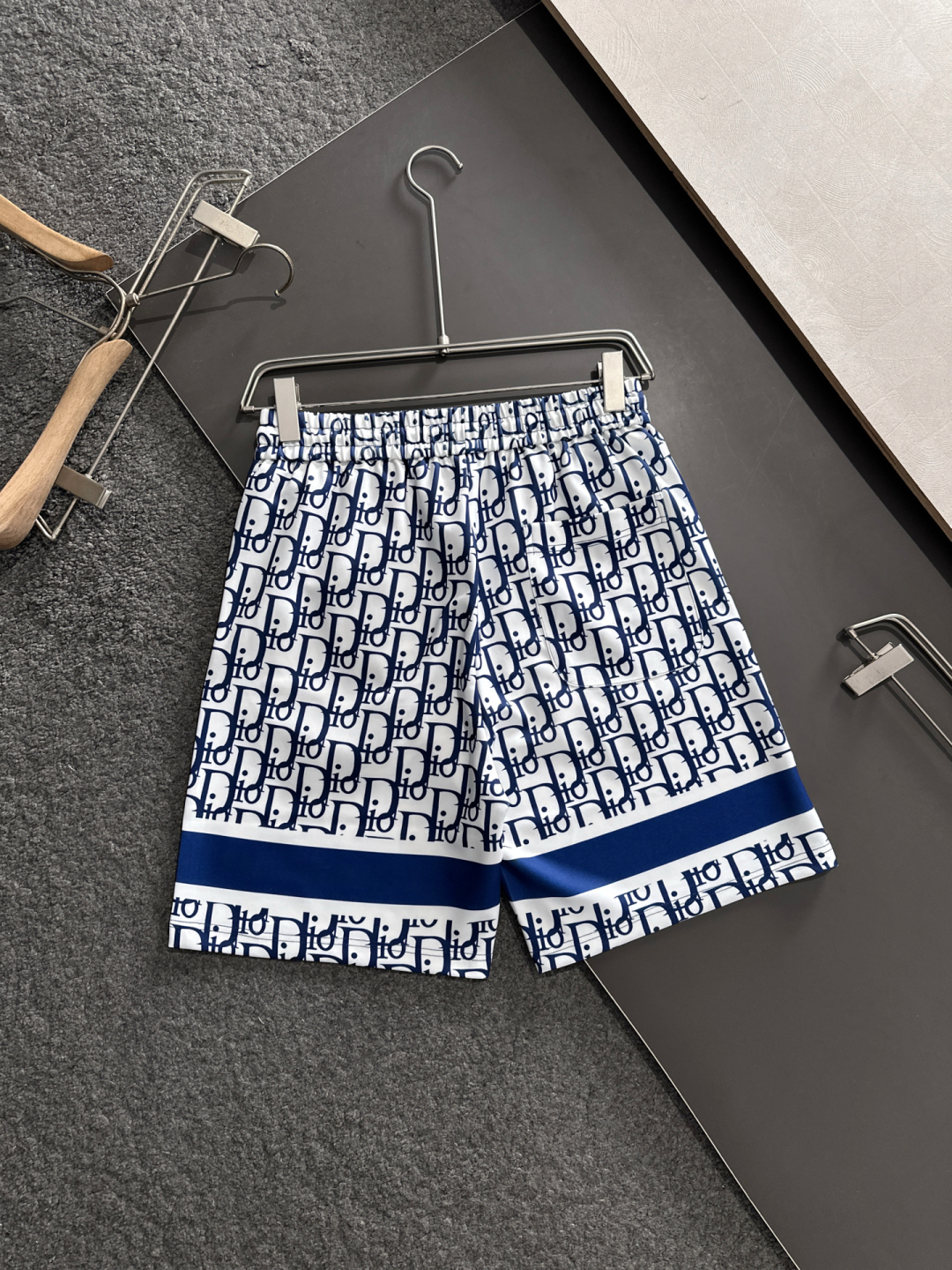 “High-Bulleted Cotton Summer Shorts with Classic Logo Mark-Up, Code M-XXXL” - 图片 9