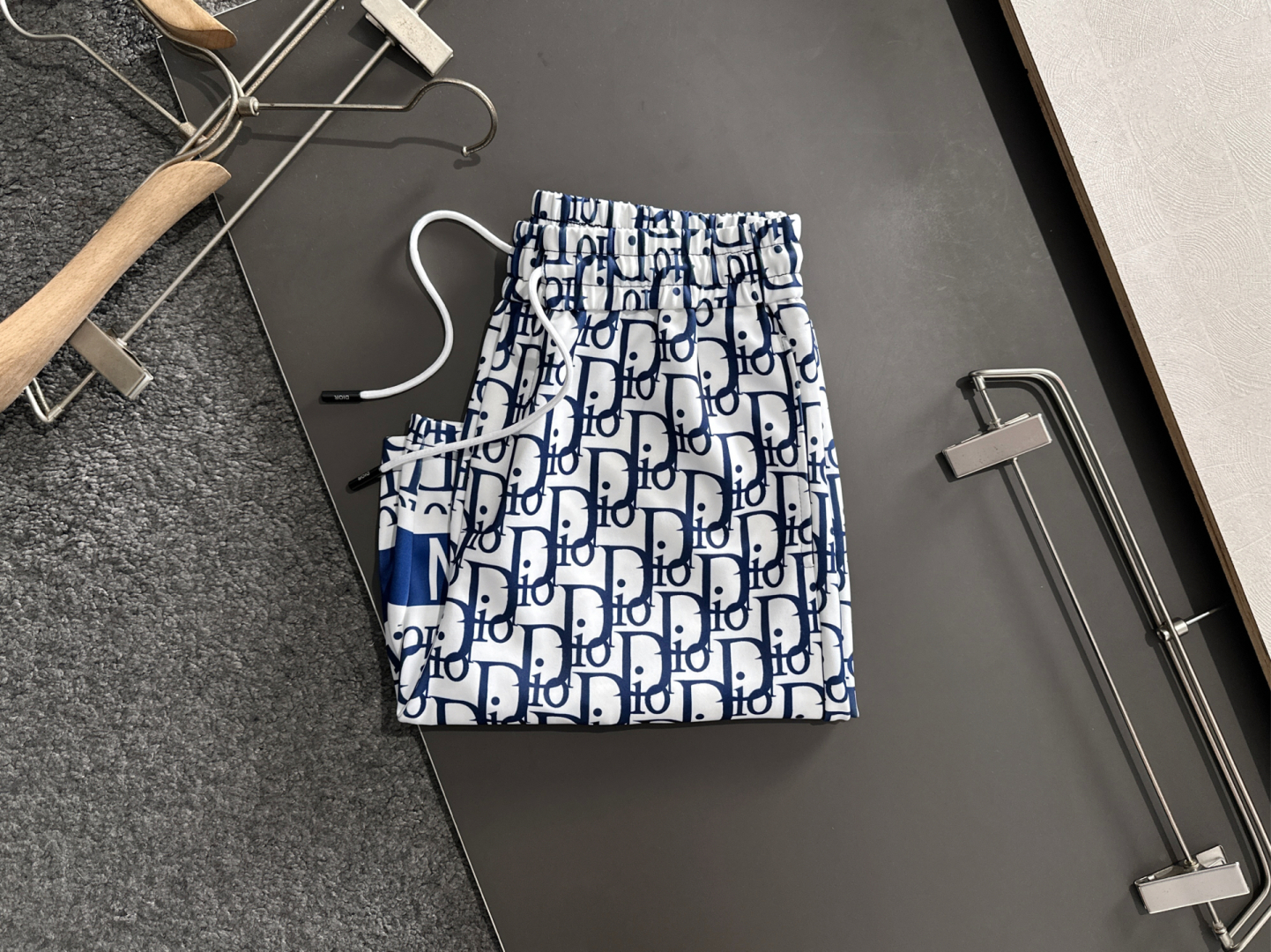 “High-Bulleted Cotton Summer Shorts with Classic Logo Mark-Up, Code M-XXXL” - 图片 2