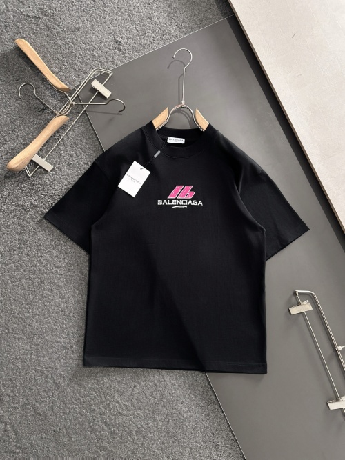 Balenciaga 25SS Summer New Double Yarn Cotton Short Sleeve T-Shirt 1 Balenciaga 25SS Summer New Double Yarn Cotton Short Sleeve T-Shirt