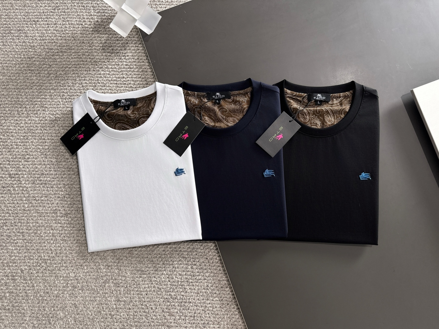 Year-Old Classic Business Leisure T-Shirt: Silky Cotton, Comfortable Fit, Various Colors - 图片 2