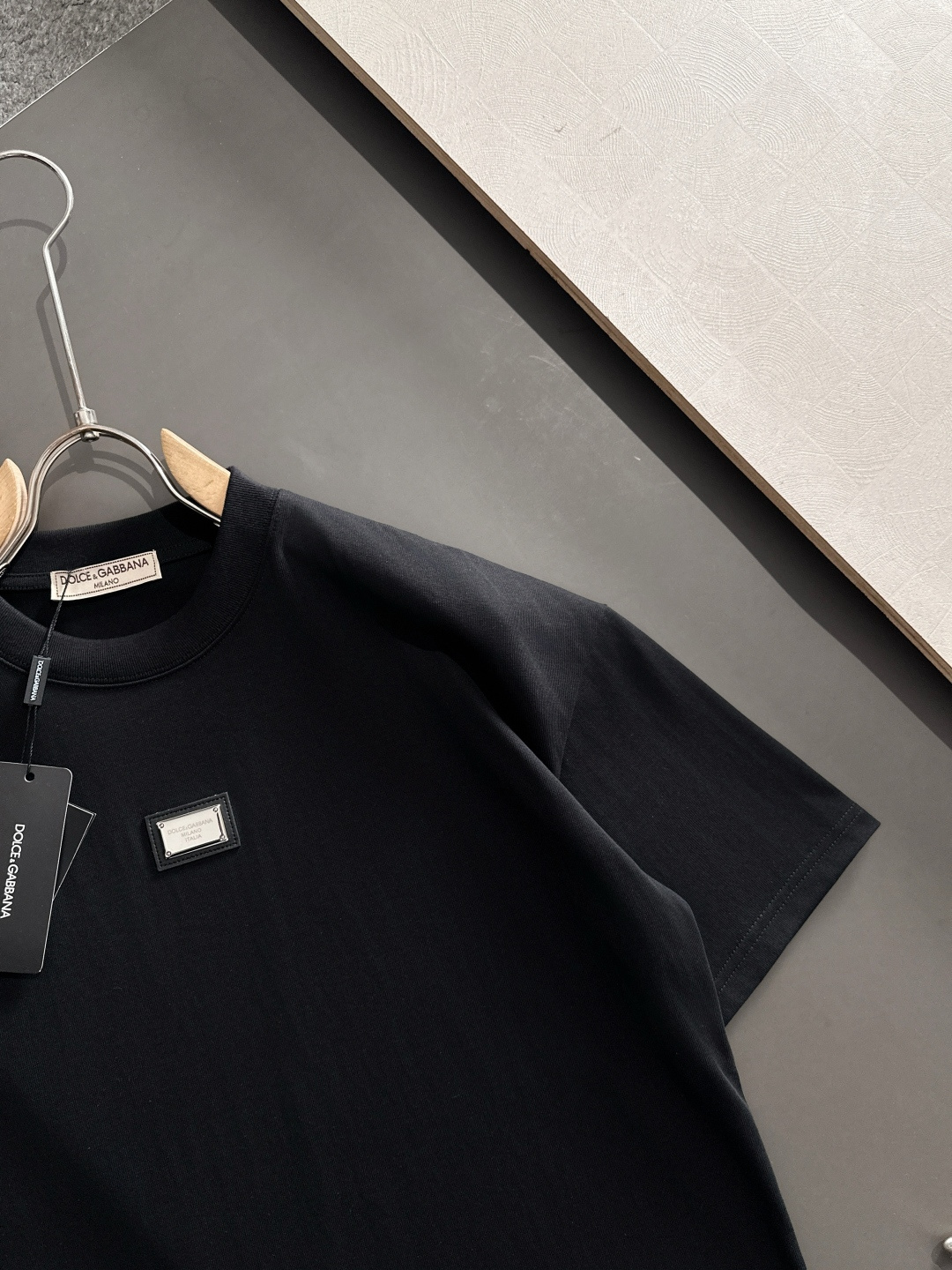  DG 2025SS 爆款310g纯棉双纱爆款现货四季系列短袖，简约基础衣橱神器， 休闲百搭必备款）做工