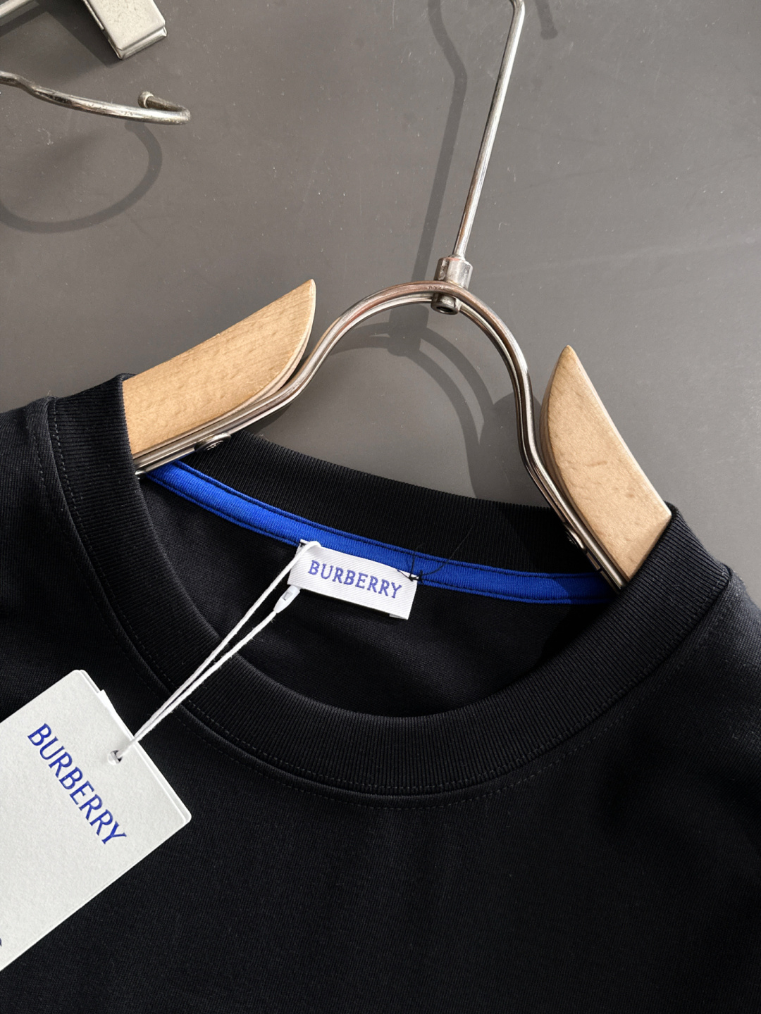 BBR 2025ss拼接长袖t恤 定制260克全棉双纱紧密爽滑面料，布面干净，布纹清晰，手感非常细腻扎实