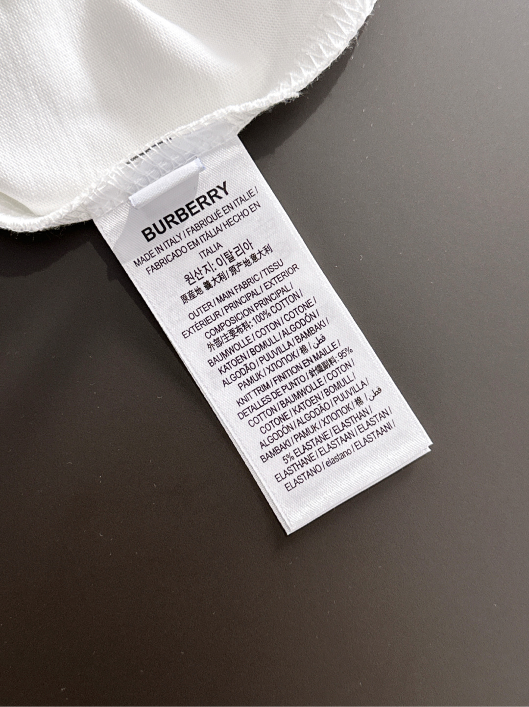 BBR 2025ss经典刺绣长袖t恤 定制260克全棉双纱紧密爽滑面料，布面干净，布纹清晰，手感非常细腻