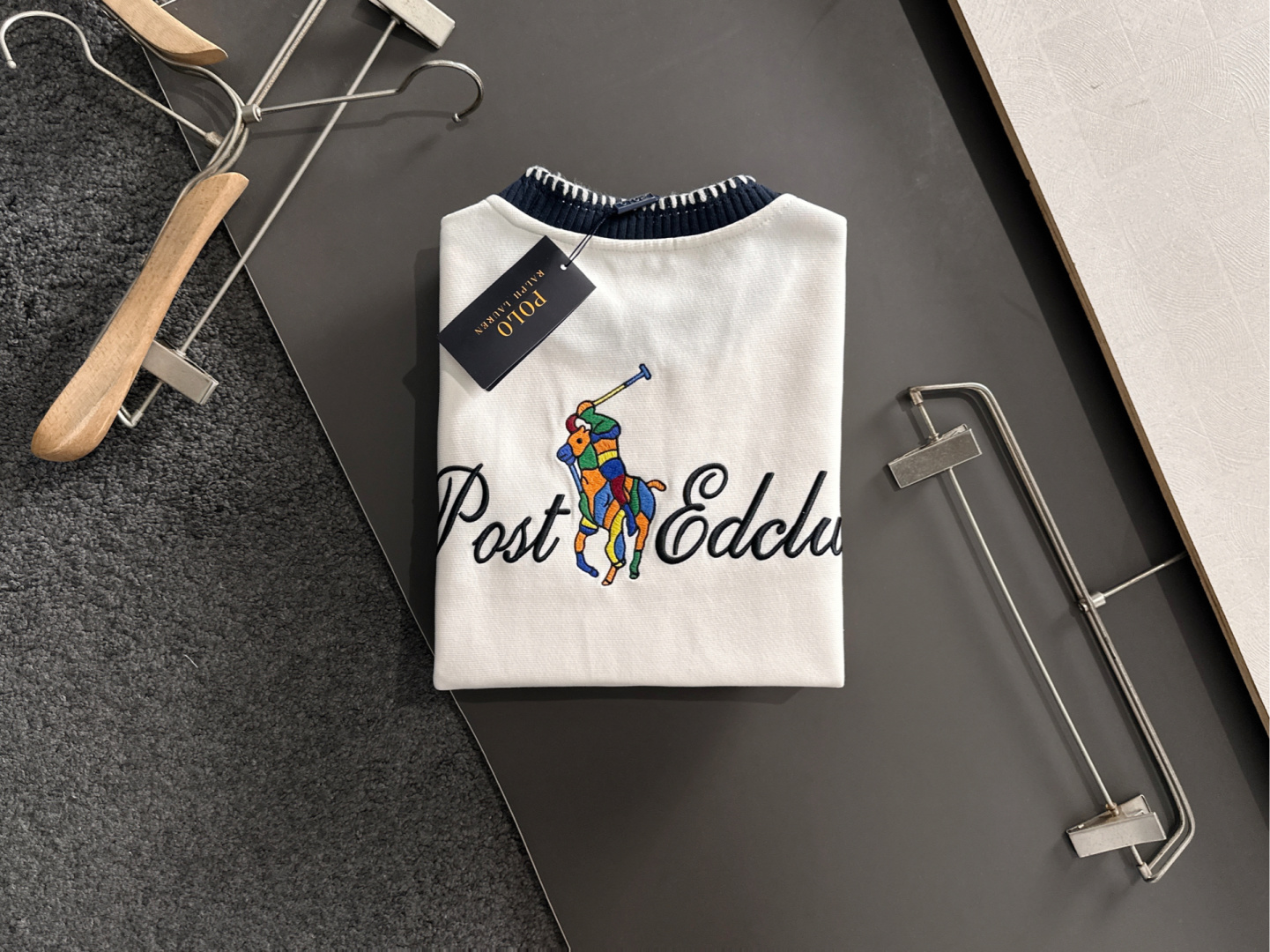 POLO 25秋冬潮牌卫衣，精致工艺专柜面料，顶级元素融合打造，3标齐全，潮男时尚，无论是上身舒适度还是