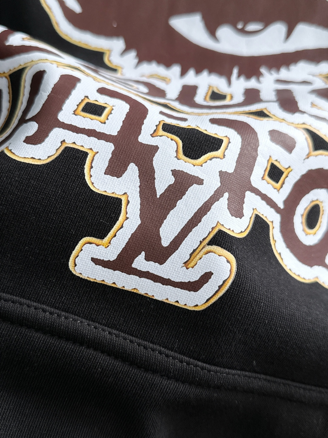 1V 2025SS新款男士加绒连帽卫衣 选用定制加绒卫衣面料 纹理细腻 舒适贴肤 插兜低口袋设计，饰以品