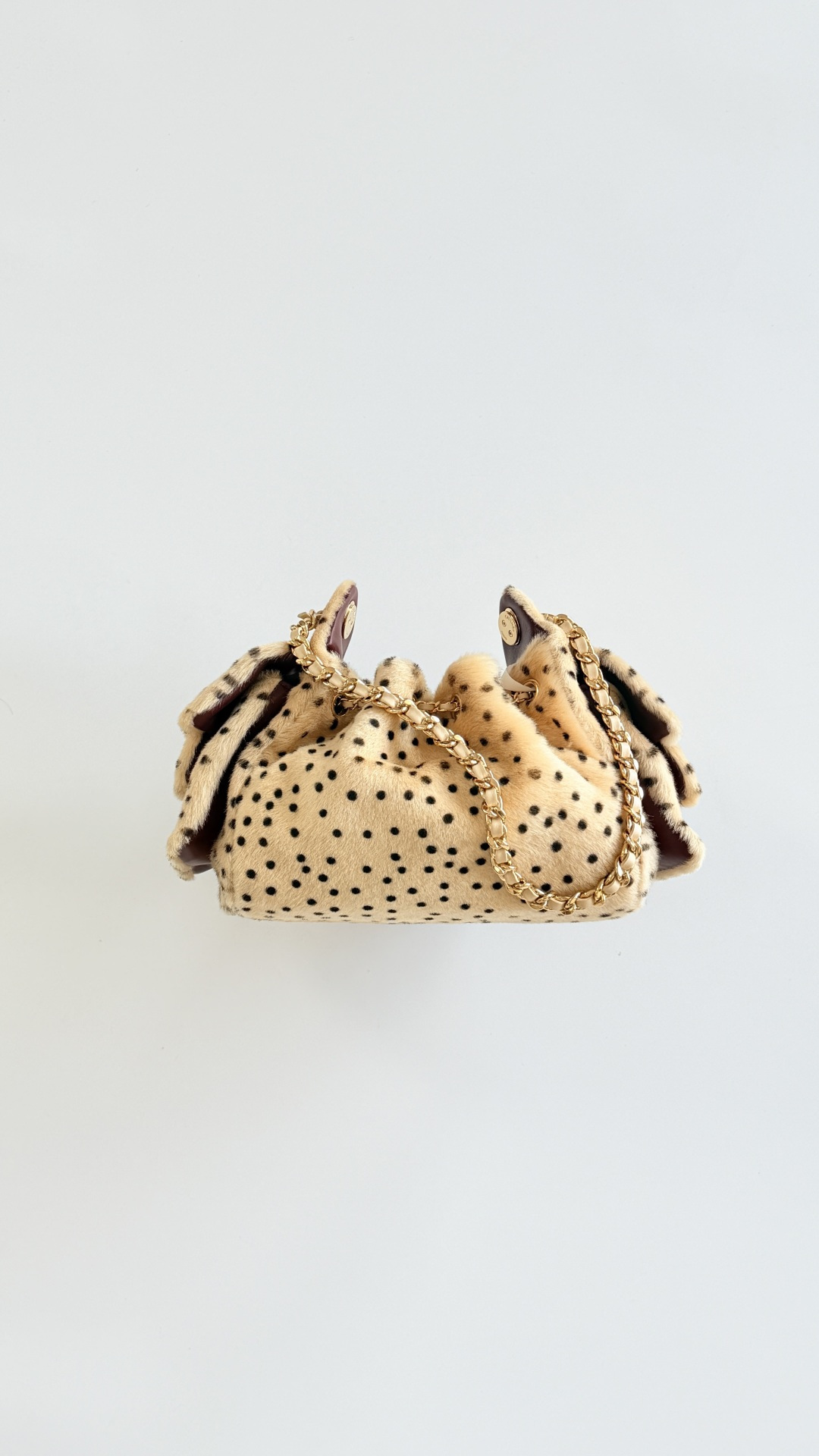 CHANEL 25 Mini Leopard Side View