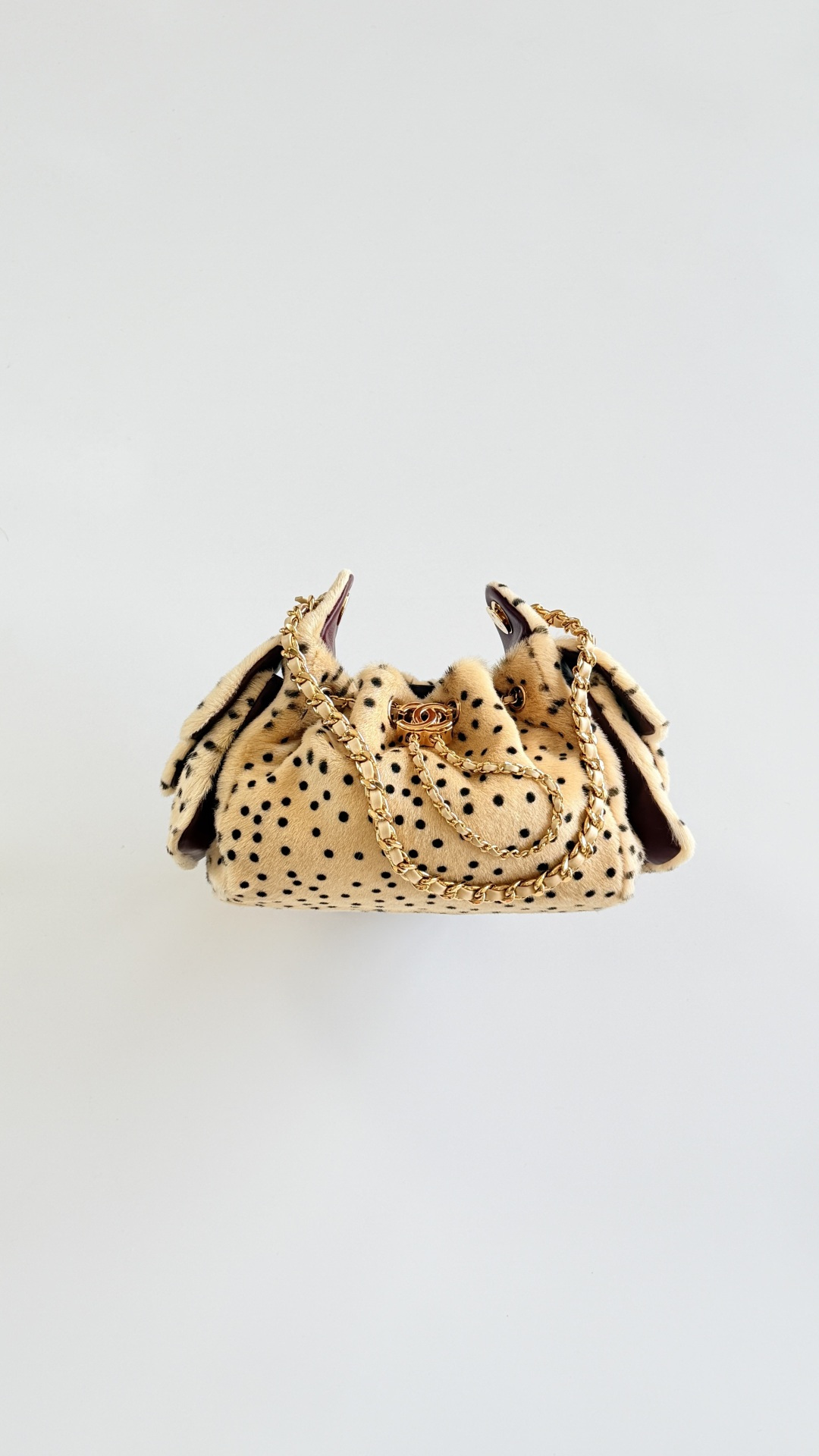 CHANEL 25 Bag Mini Leopard Print