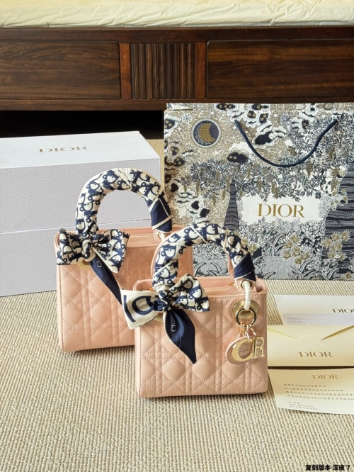 Lady Dior Bag Lambskin Texture Elegant Design Shoulder Bag 1 Lady Dior Bag Lambskin Texture Elegant Design Shoulder Bag