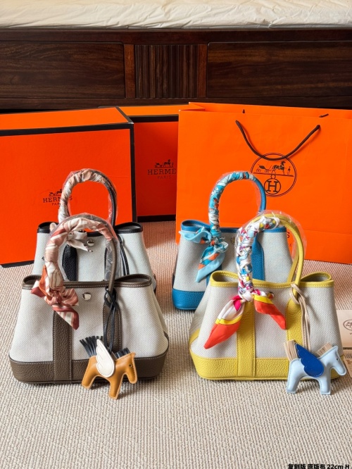 Hermes Garden Bag, Top Grade Leather, Shoulder Bag, Crossbody Bag, 22/16cm 1 Hermes Garden Bag, Top Grade Leather, Shoulder Bag, Crossbody Bag, 22/16cm