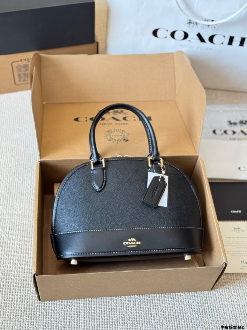 COACH Sabrina Leather Satchel, Classic Dome Handbag, Multiple Colors 1 COACH Sabrina Leather Satchel, Classic Dome Handbag, Multiple Colors