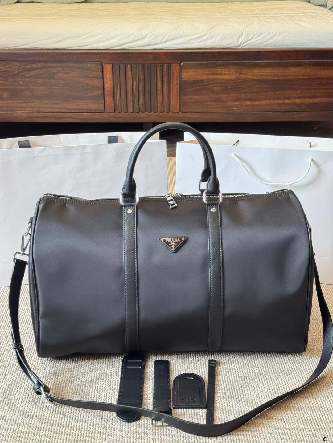 Prada Replica Airport Bag 50cm - High-Quality Travel Duffel