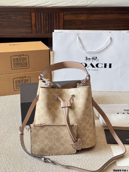 Coach Rowan Bucket Bag: Signature Design, Versatile Carry Options, Perfect Size 1 Coach Rowan Bucket Bag: Signature Design, Versatile Carry Options, Perfect Size