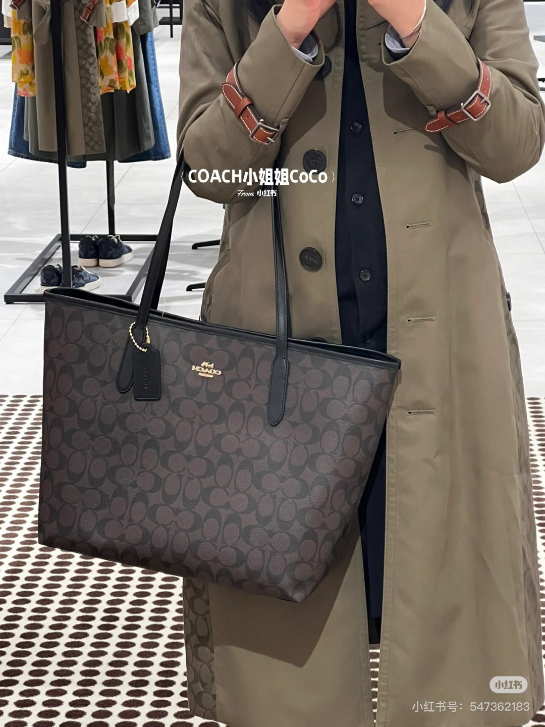 Coach serie de bolsos City 33 tote.