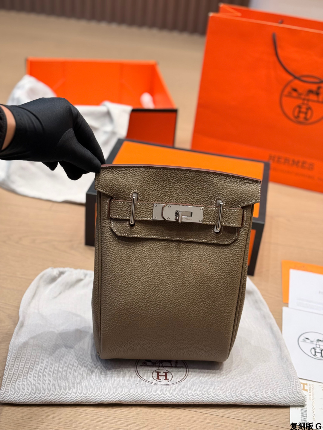 Hermes Hac a Dos Etoupe backpack everyday