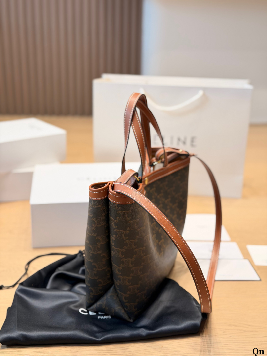 Bolsa Celine SQUARE CABAS + 28×9×24cm OK CELINE — photo 7