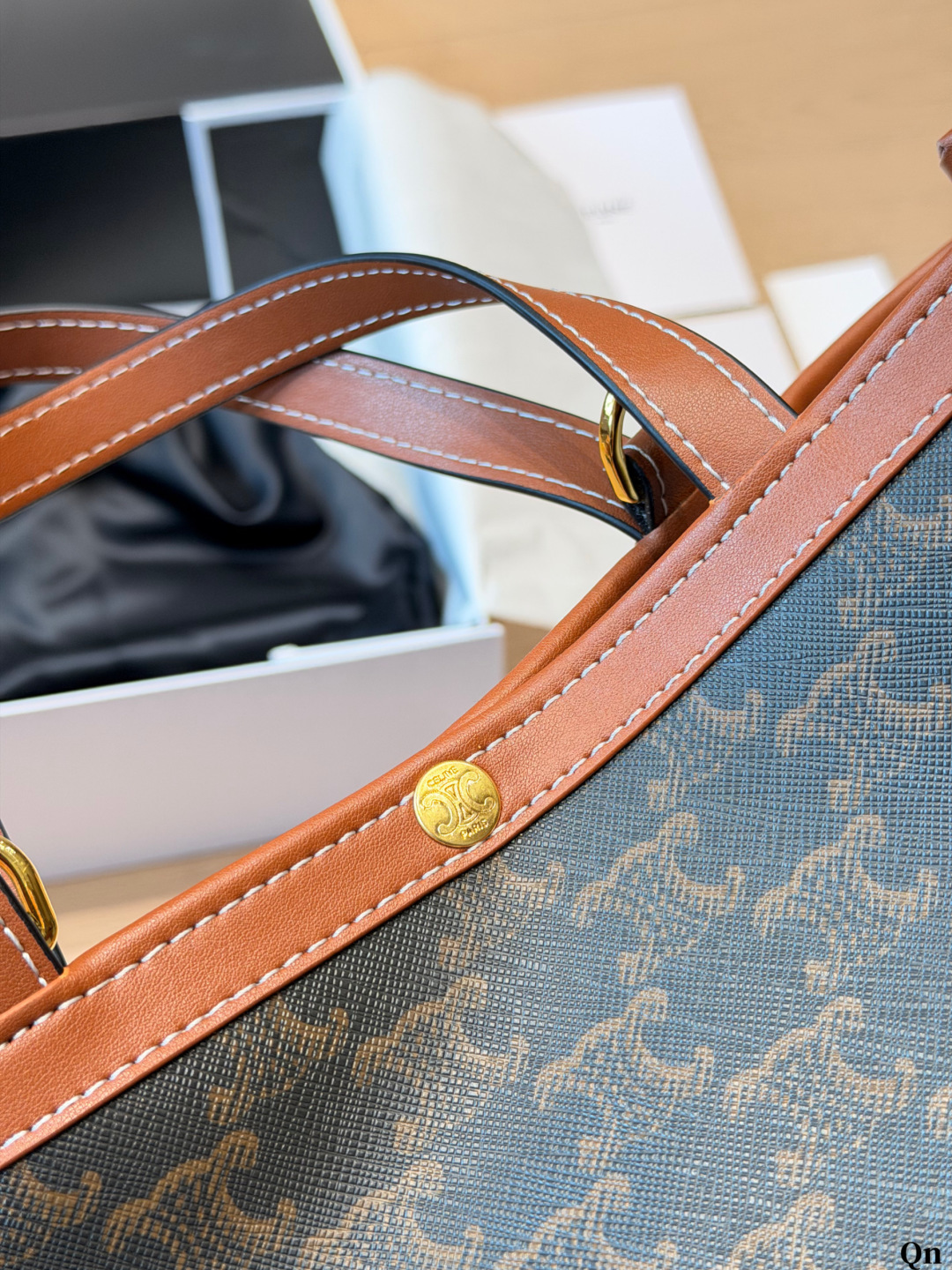 Bolsa Celine SQUARE CABAS + 28×9×24cm OK CELINE — photo 3