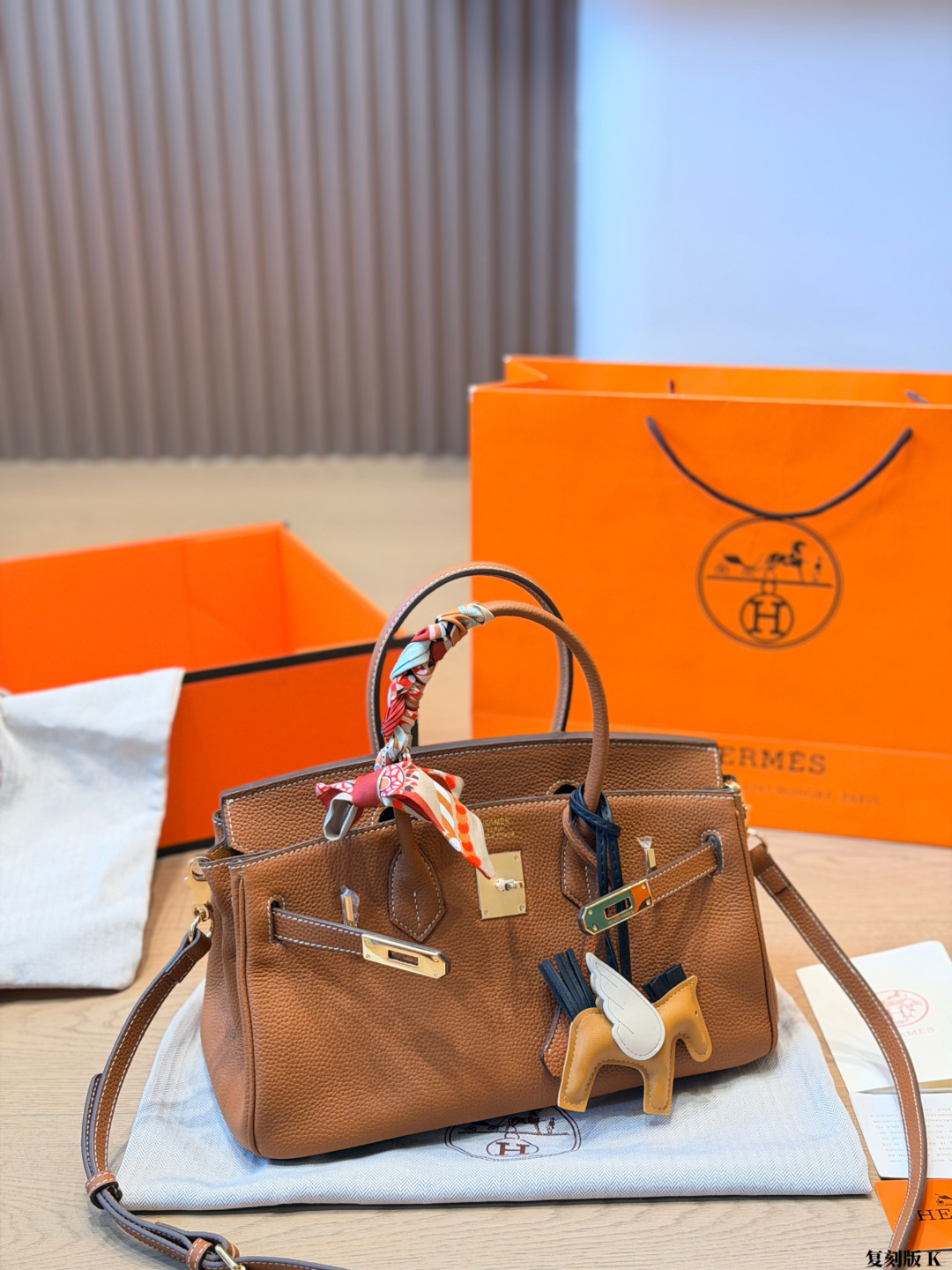 Hermes Birkin 30 Brown Togo 30 everyday