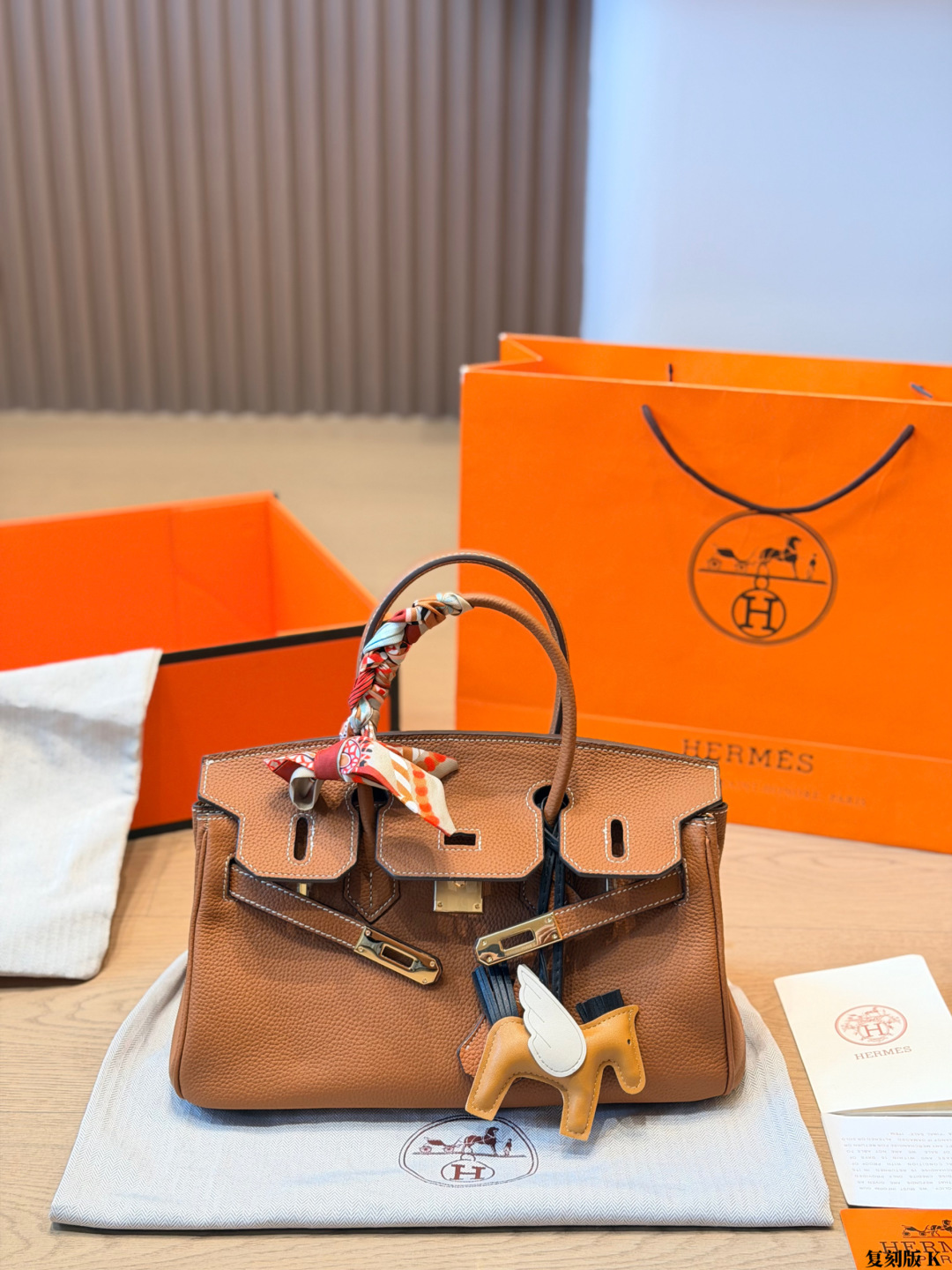 Hermes Birkin 30 Brown Togo 30 everyday
