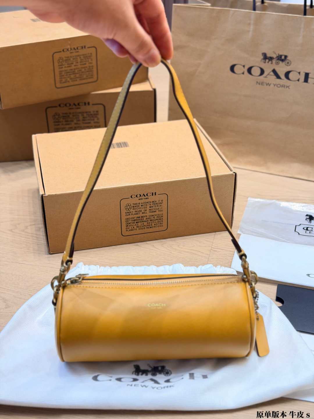 COACH bag Original version cowhide — photo 2