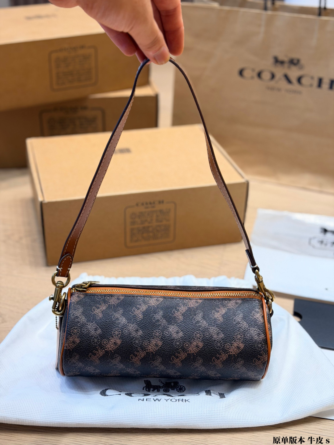 COACH bag Original version cowhide — photo 6