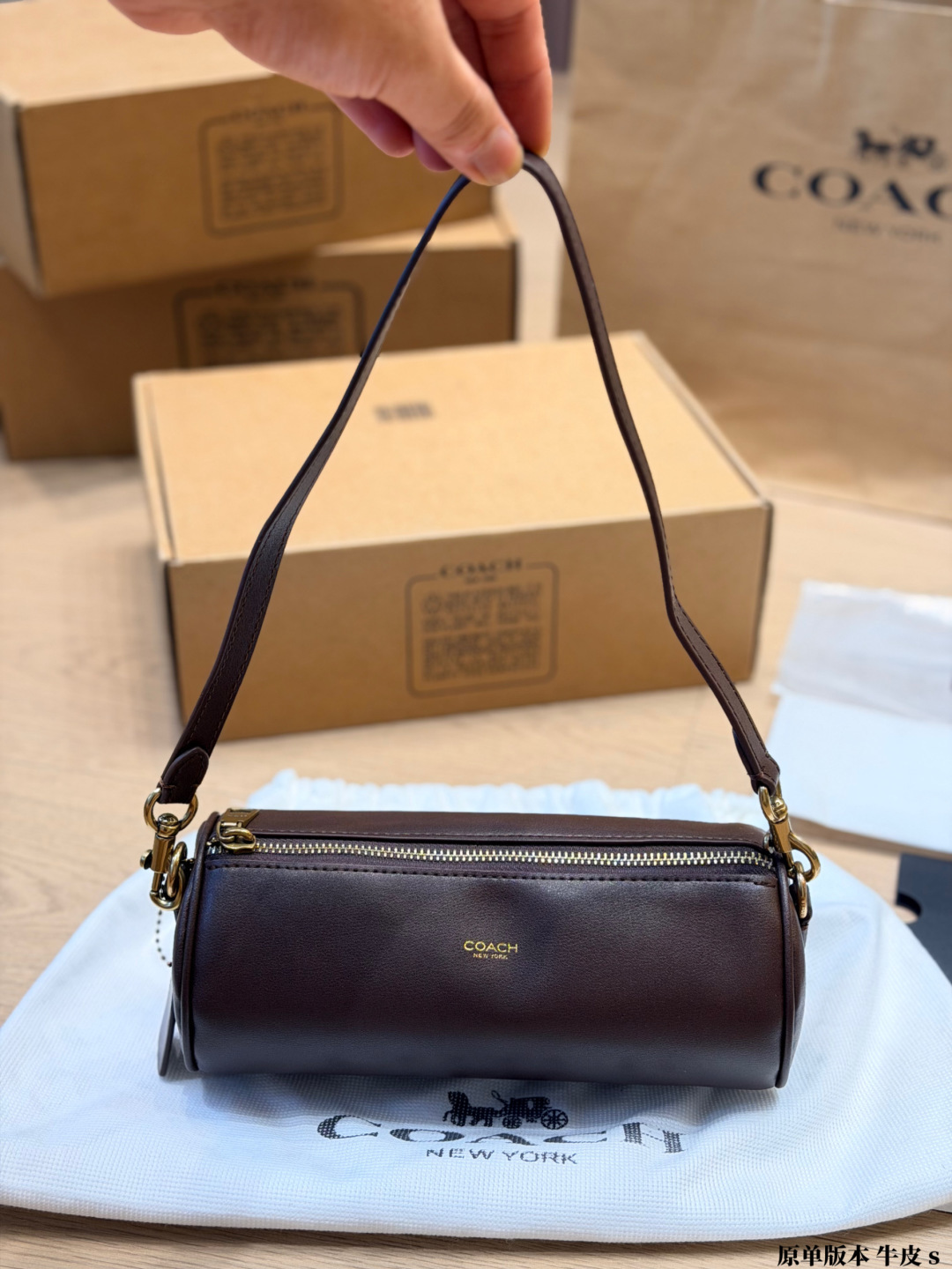 COACH bag Original version cowhide — photo 5