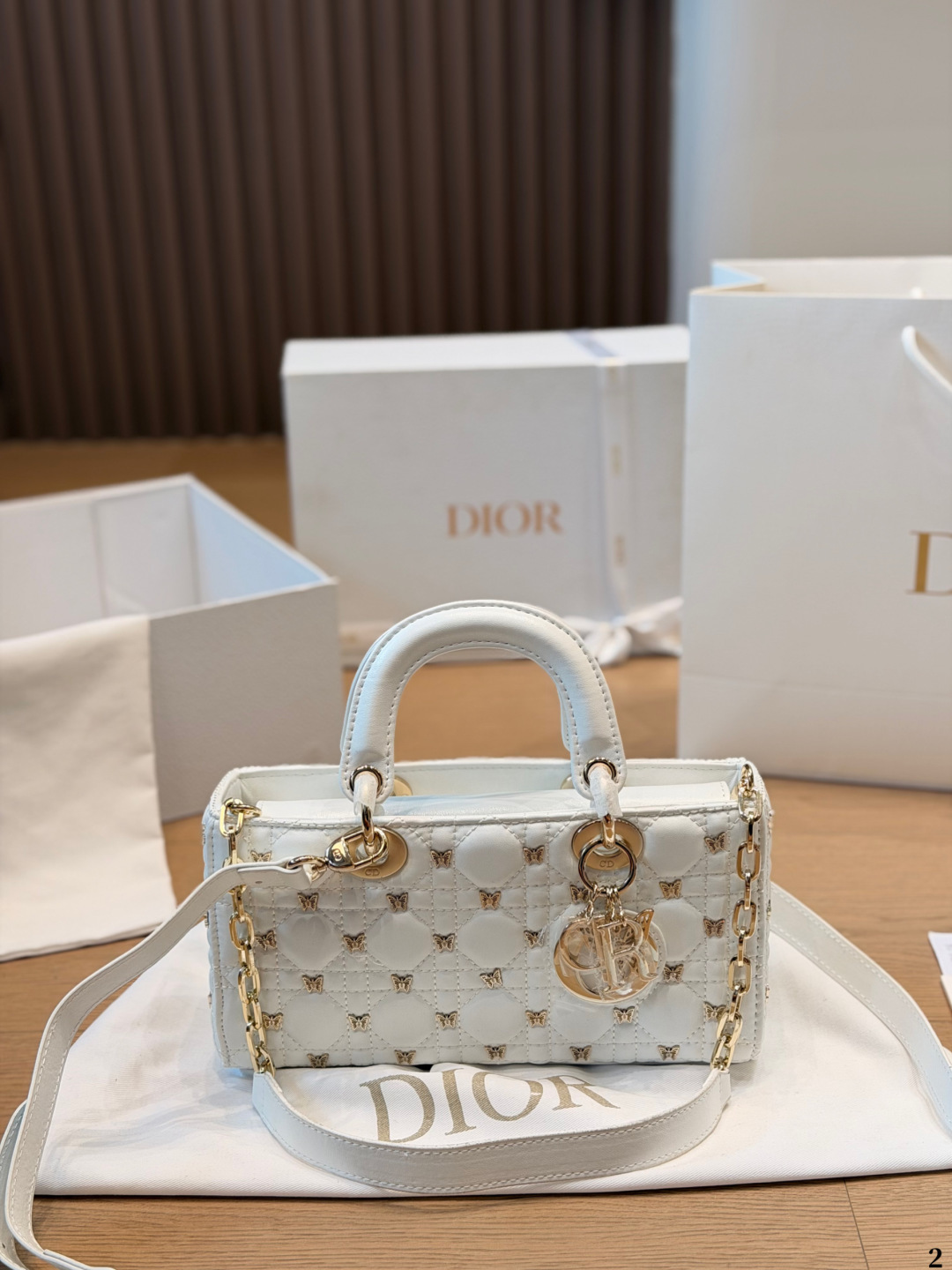 Dior Lady D-Joy Black shoulder everyday